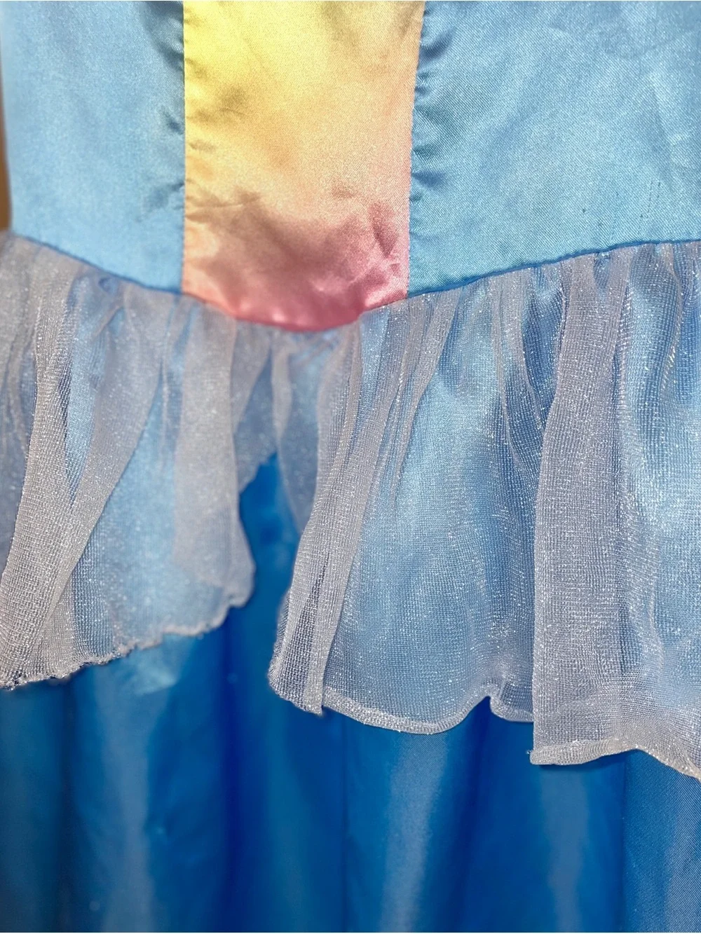 Disney Princess Cinderella Costume Dress Sz 4-6x